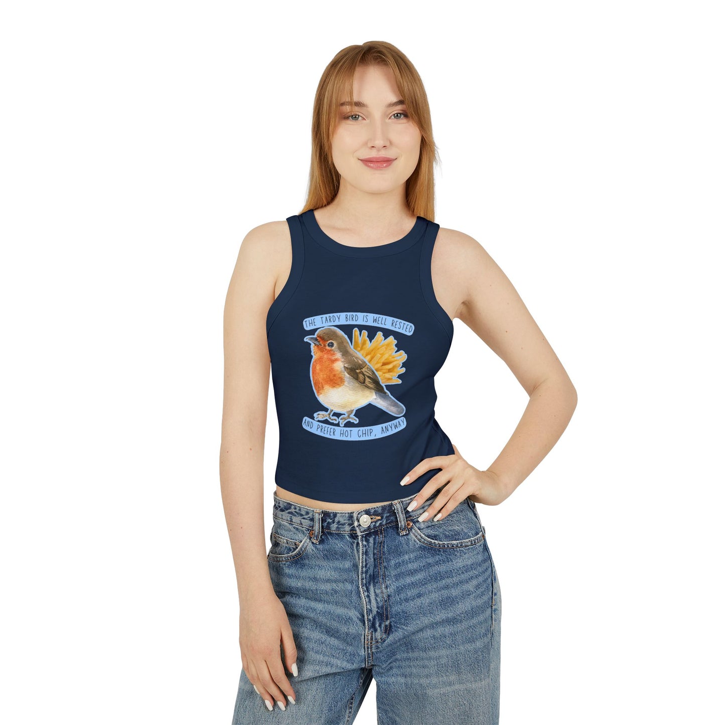 Tardy Bird Micro Tank Top