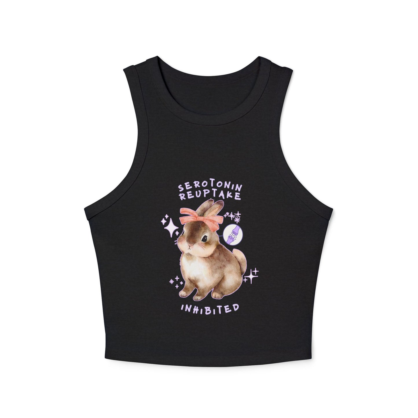Serotonin Reuptake = Inhibited Tank Top