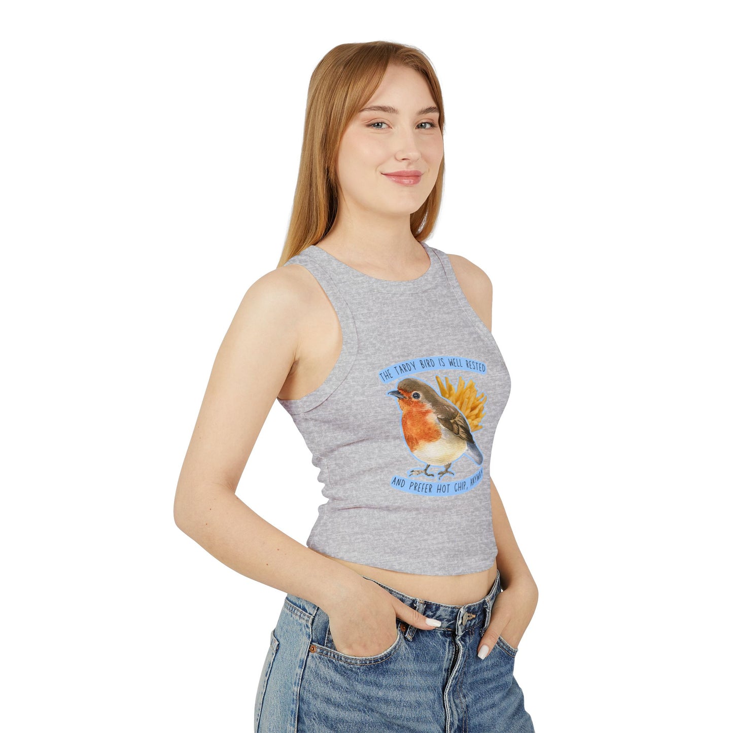 Tardy Bird Micro Tank Top