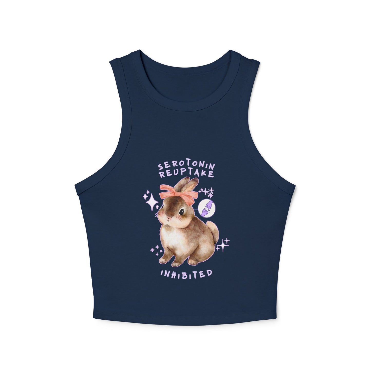 Serotonin Reuptake = Inhibited Tank Top