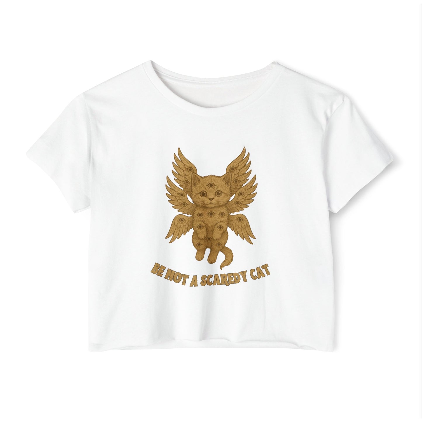 Be Not A Scaredy Cat Crop Top