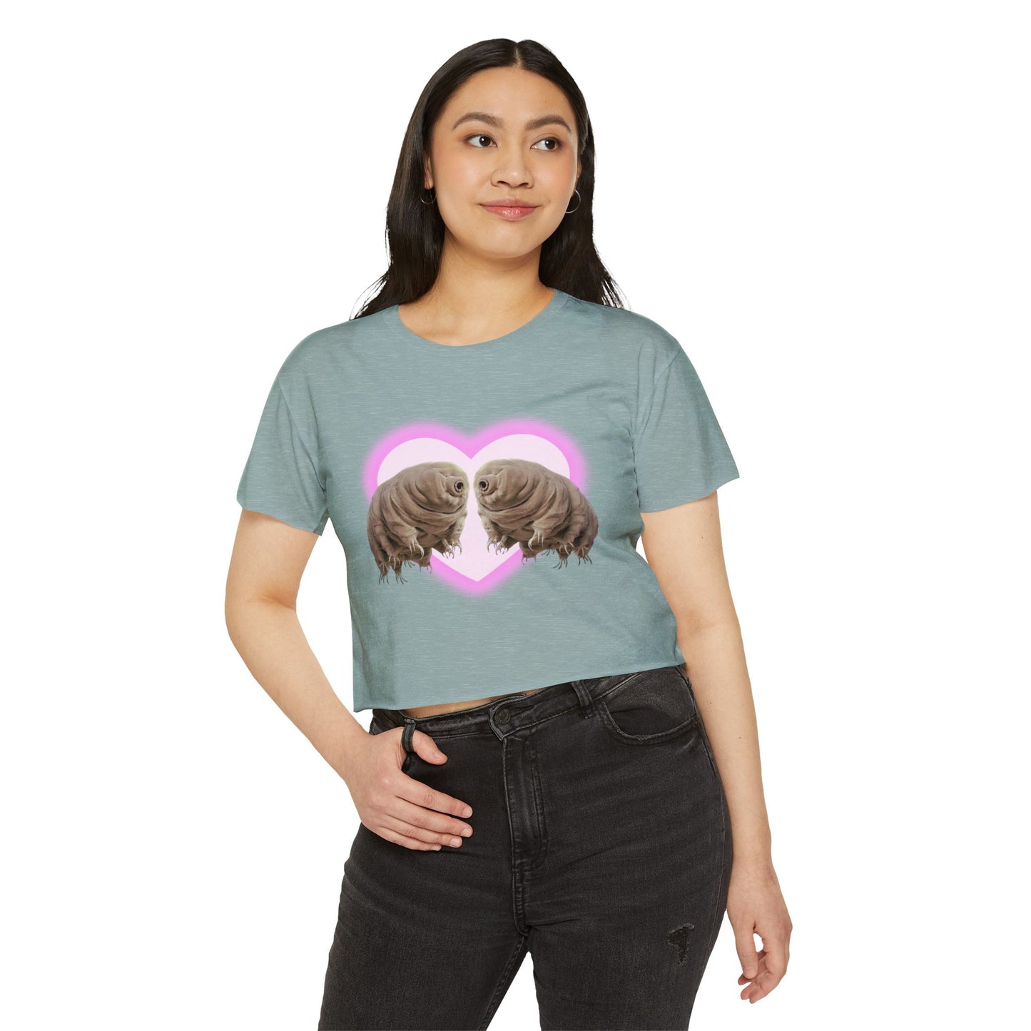 Tardy Love Crop Top