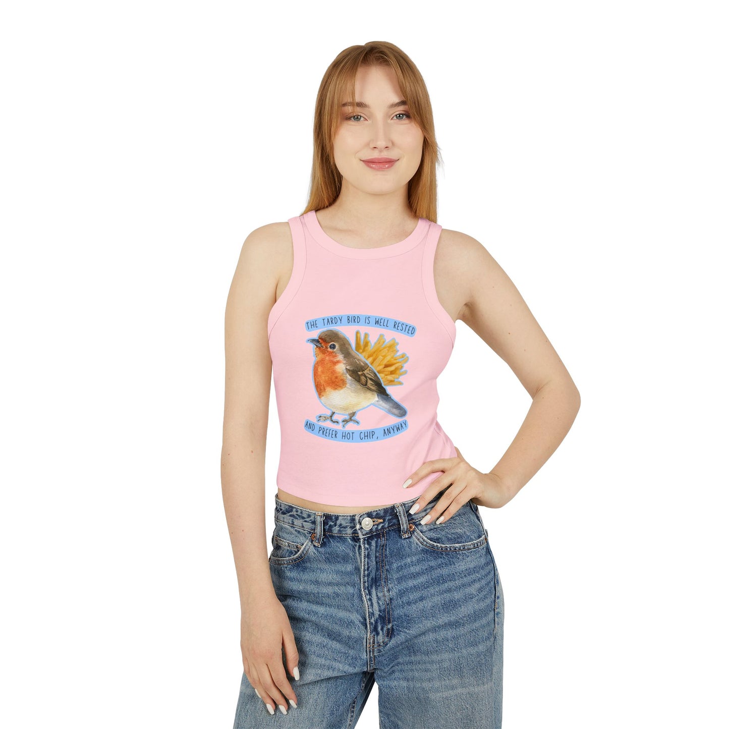 Tardy Bird Micro Tank Top