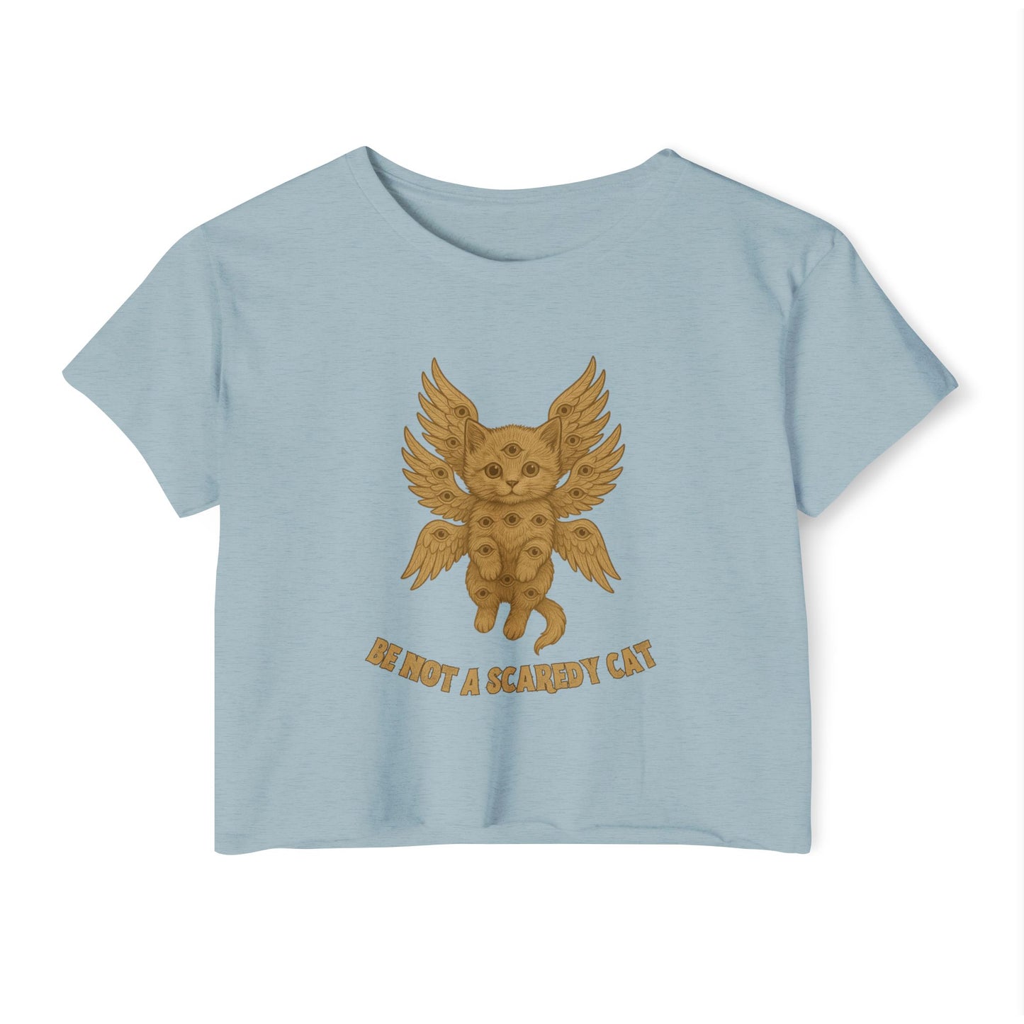 Be Not A Scaredy Cat Crop Top