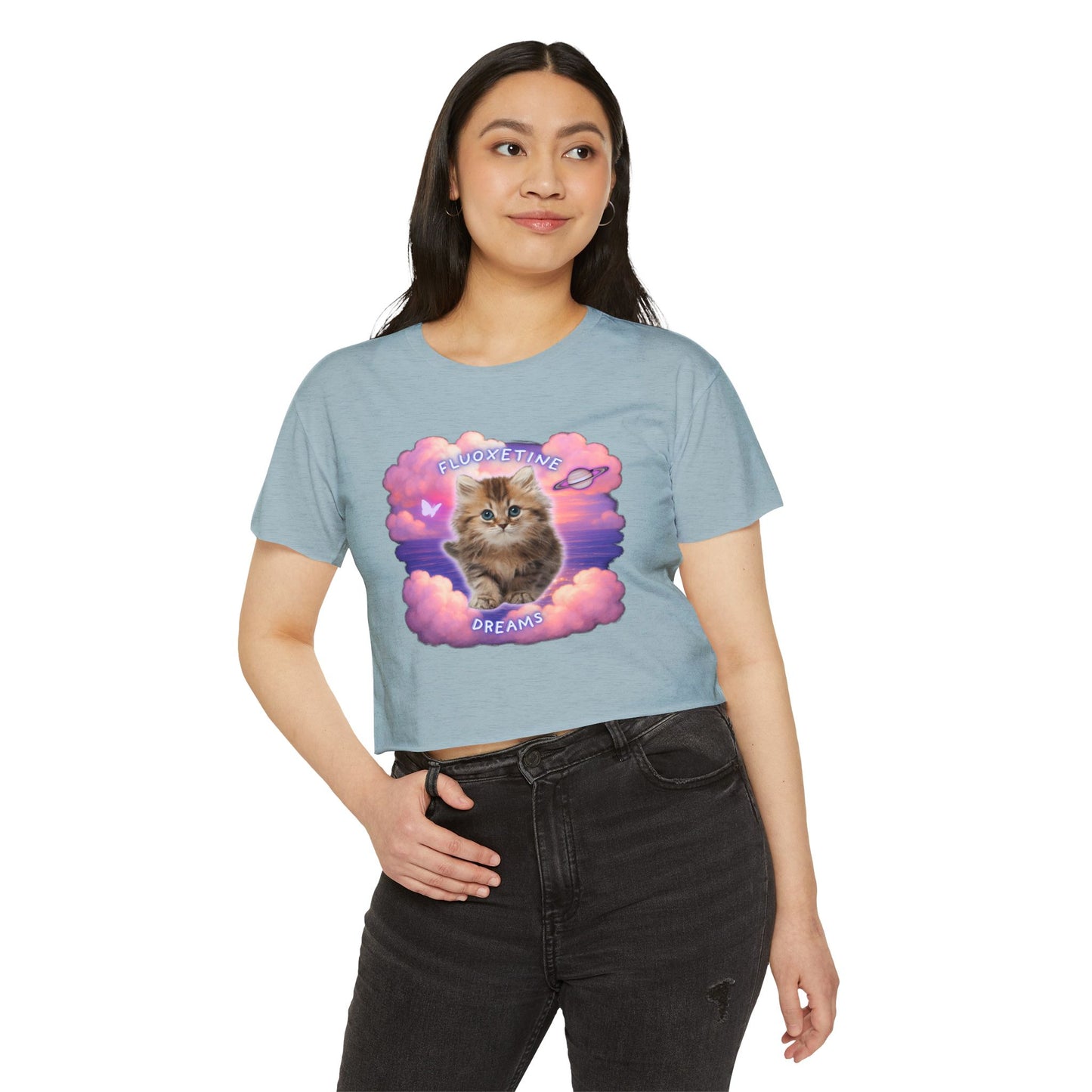 Fluoxetine Dreams Crop Top