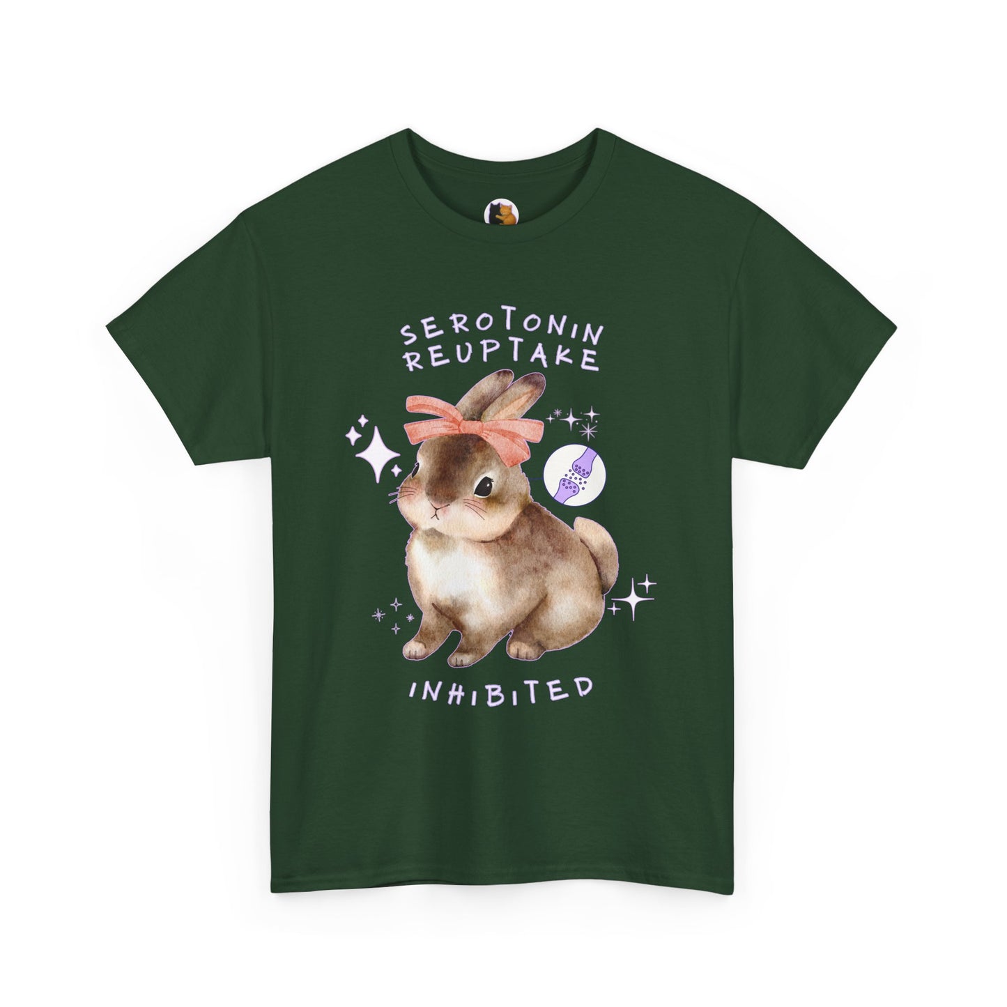 Serotonin Reuptake = Inhibited Tee