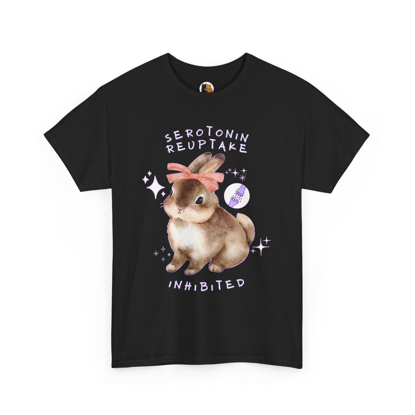 Serotonin Reuptake = Inhibited Tee