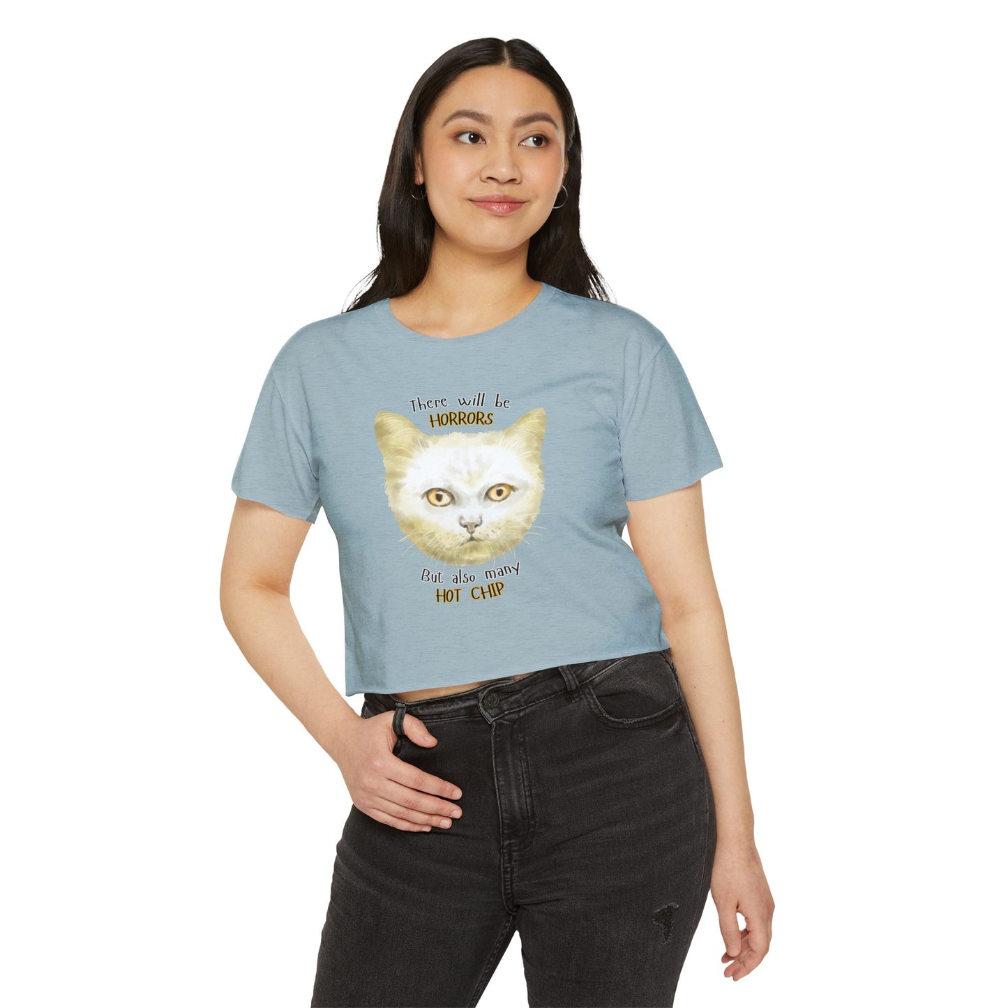 There Will Be Horrors Crop Top