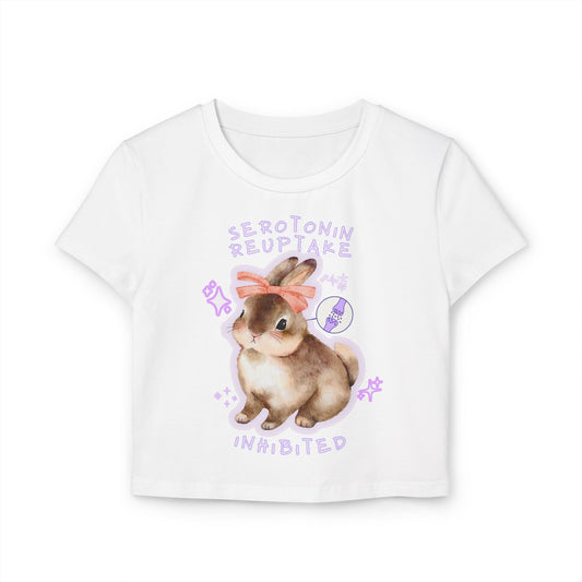 Serotonin Reuptake = Inhibited Tee