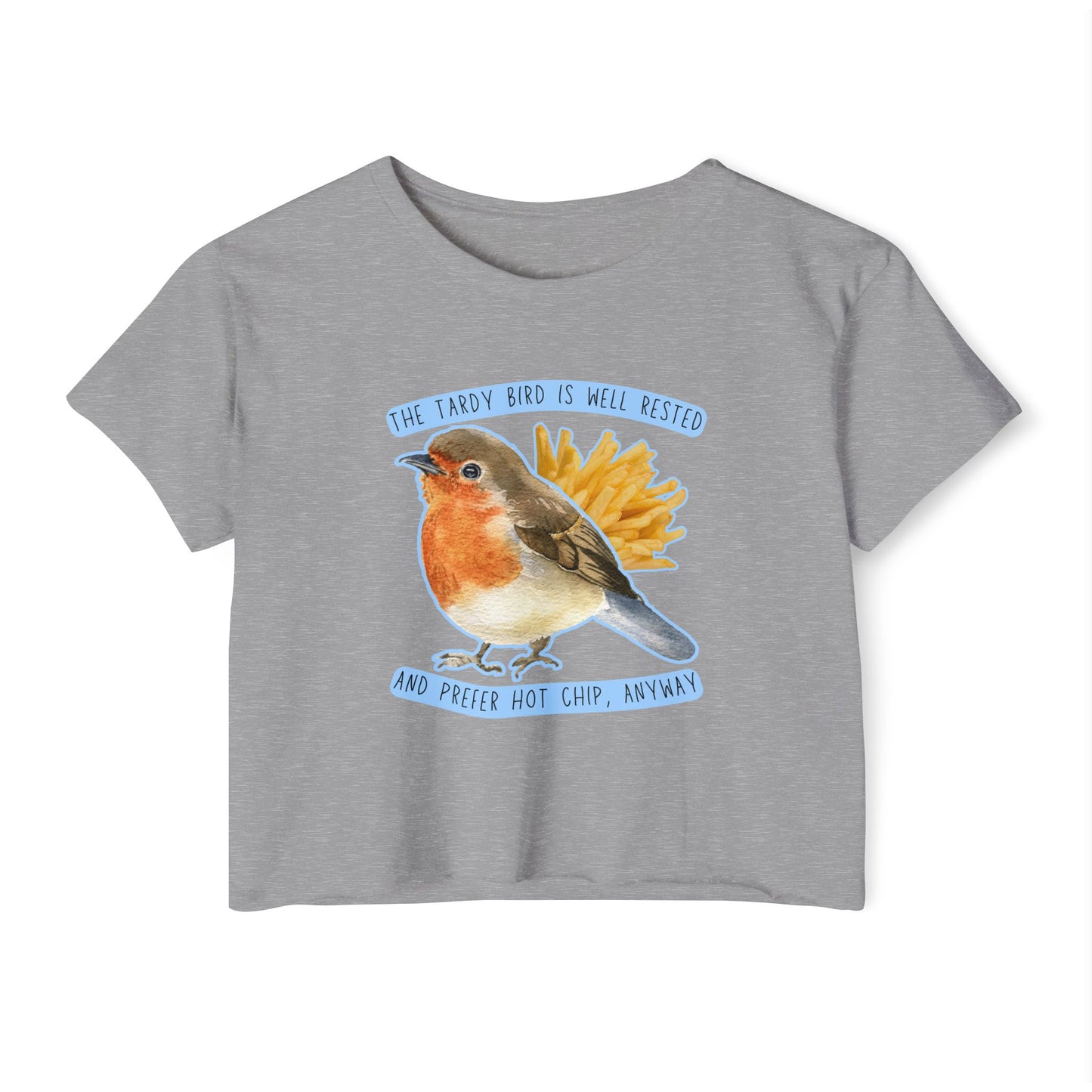 Tardy Bird Crop Top