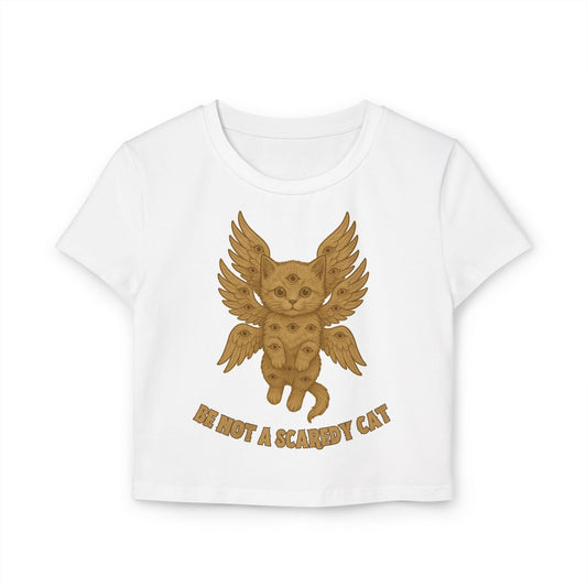 Be Not A Scaredy Cat Baby Tee