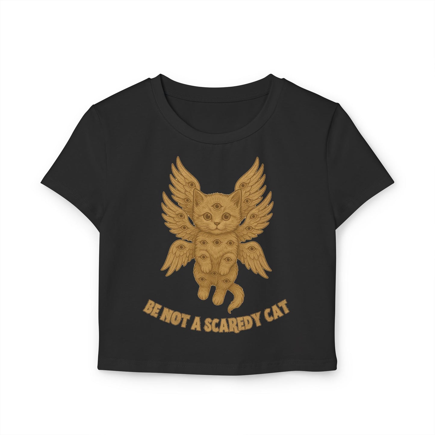 Be Not A Scaredy Cat Baby Tee