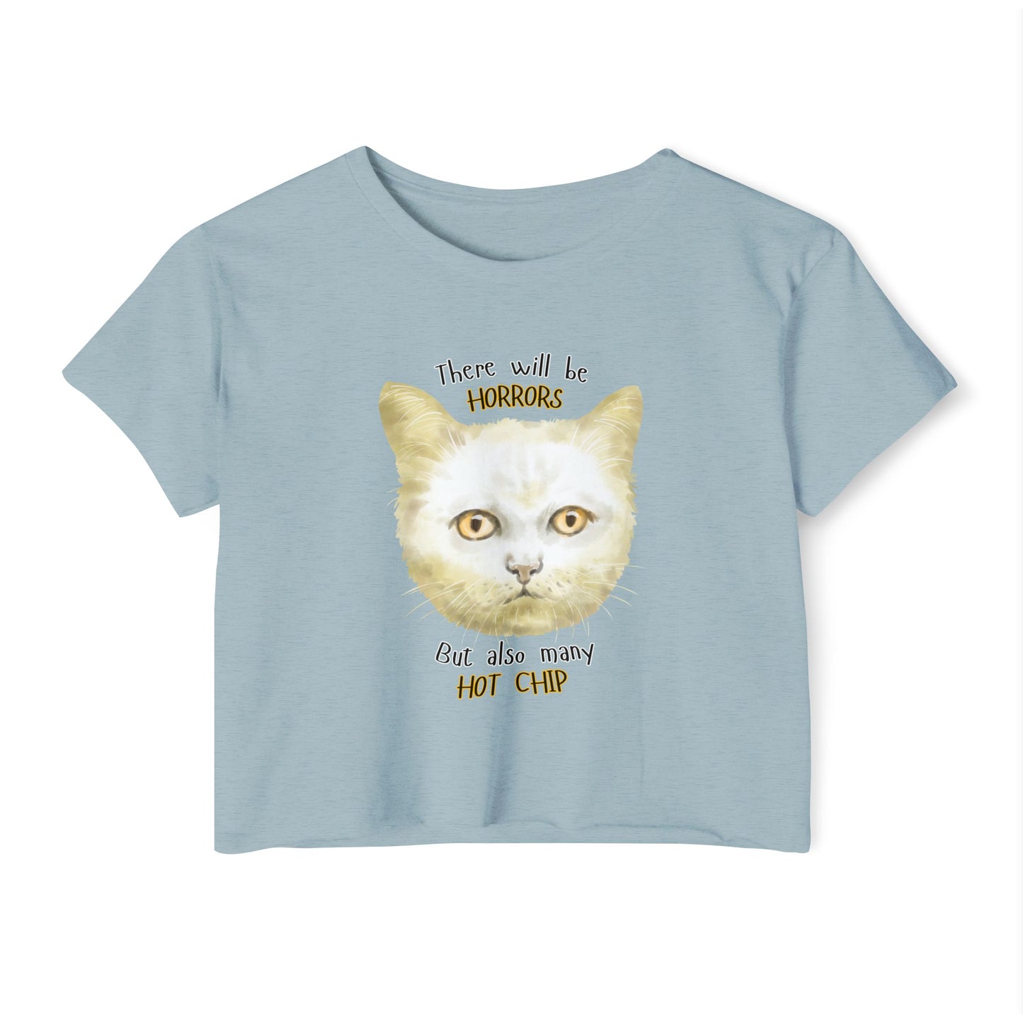 There Will Be Horrors Crop Top