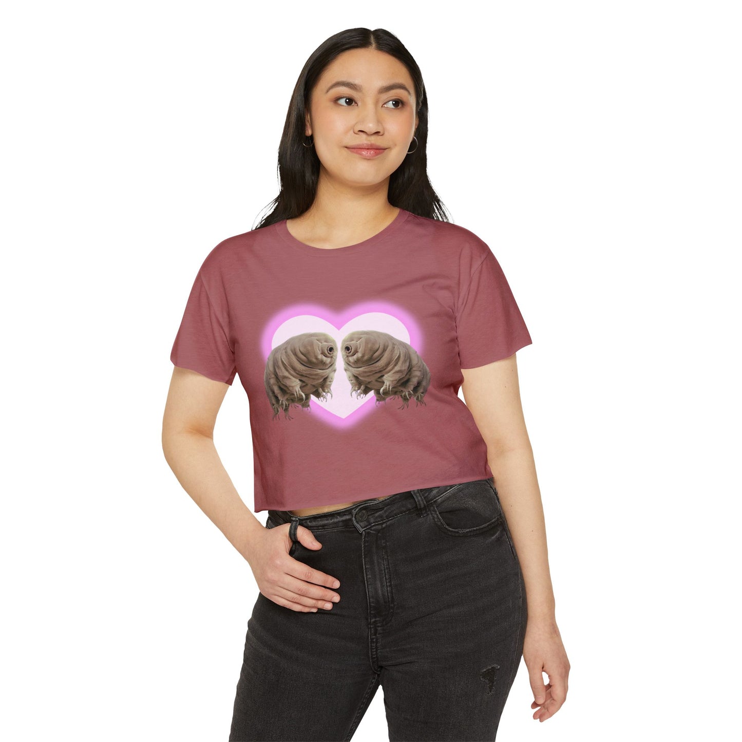 Tardy Love Crop Top