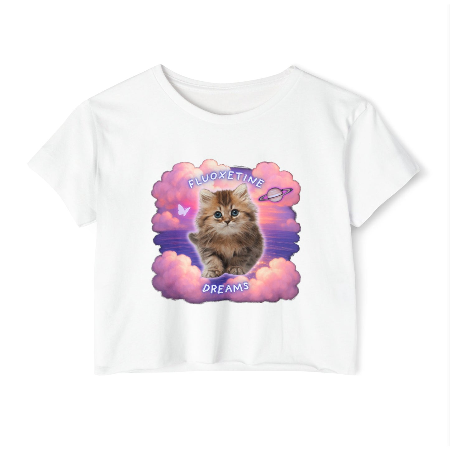 Fluoxetine Dreams Crop Top