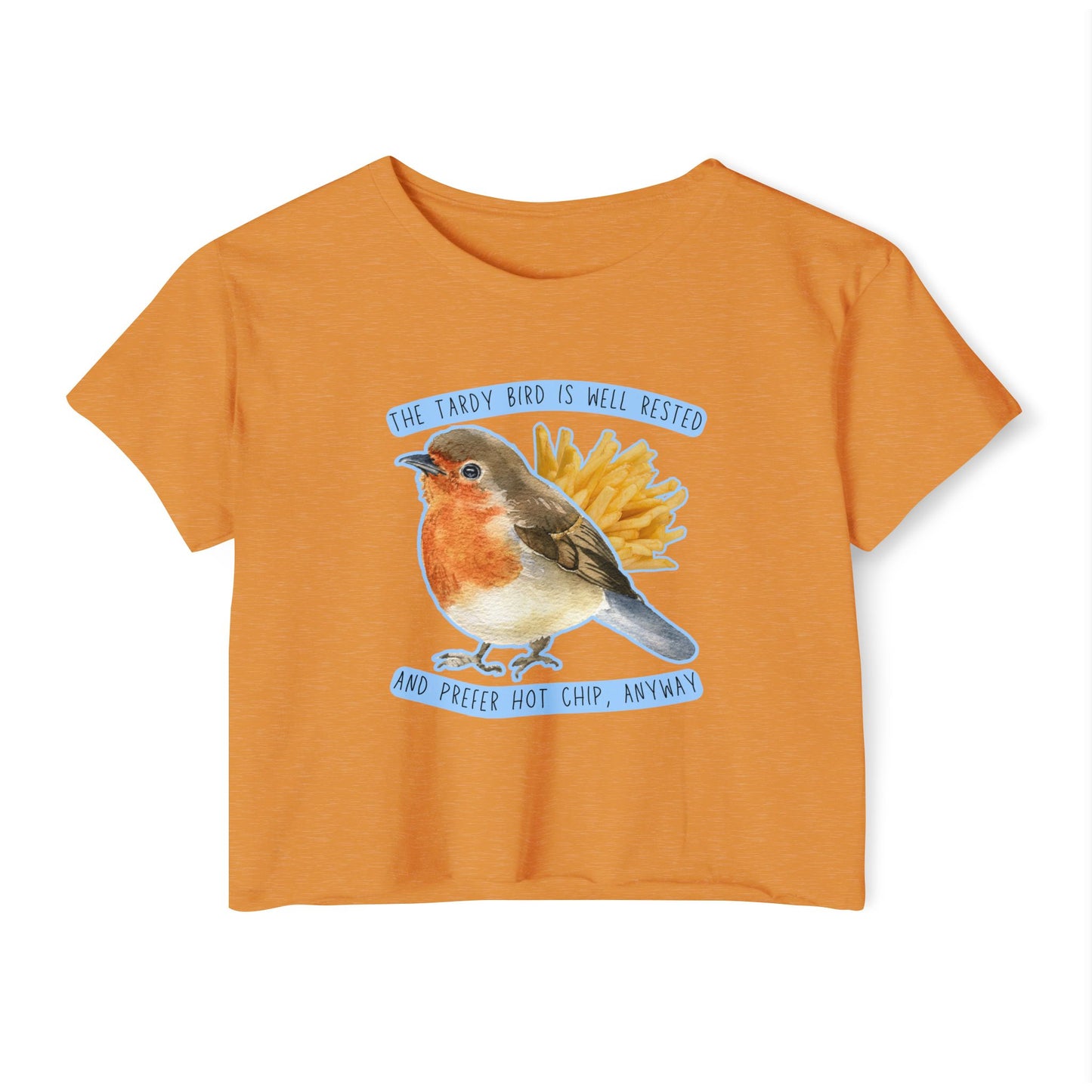 Tardy Bird Crop Top