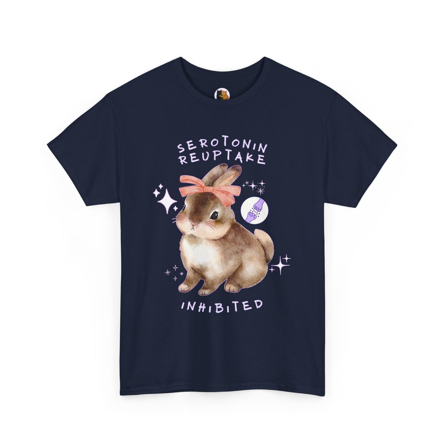 Serotonin Reuptake = Inhibited Tee