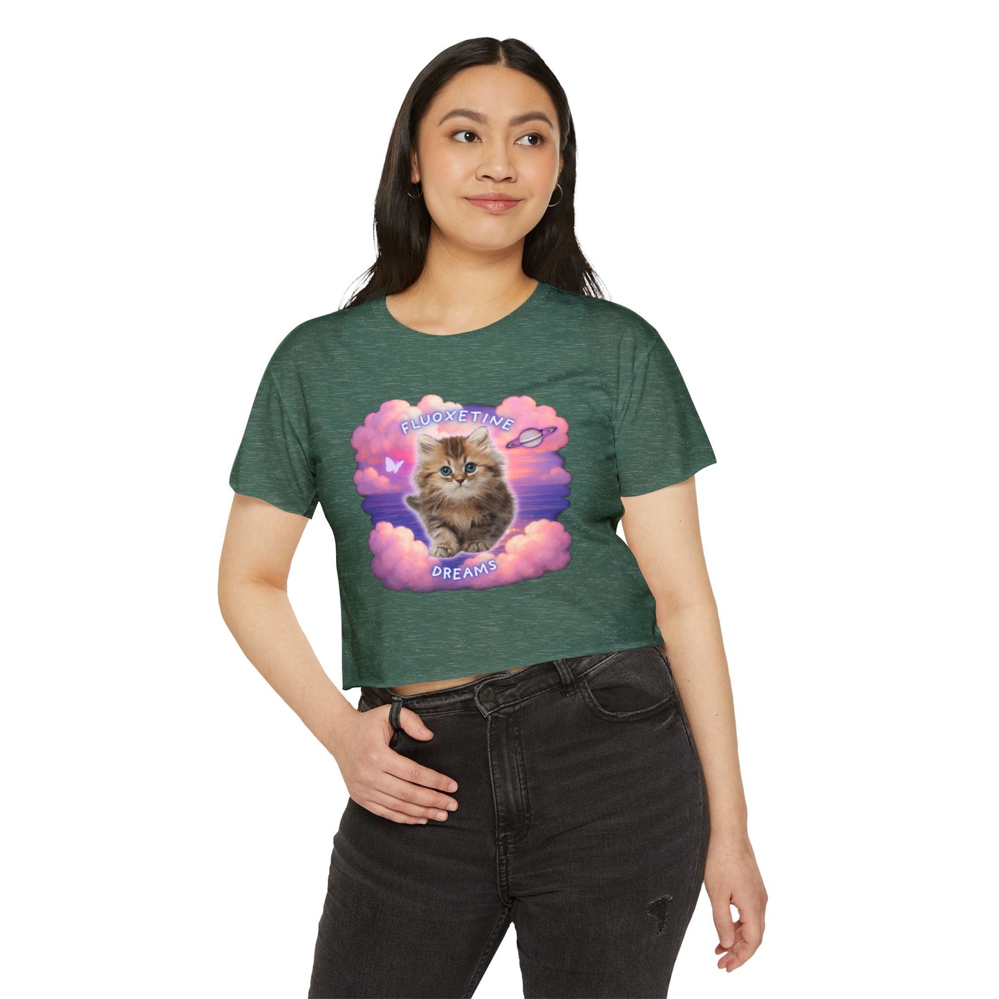 Fluoxetine Dreams Crop Top