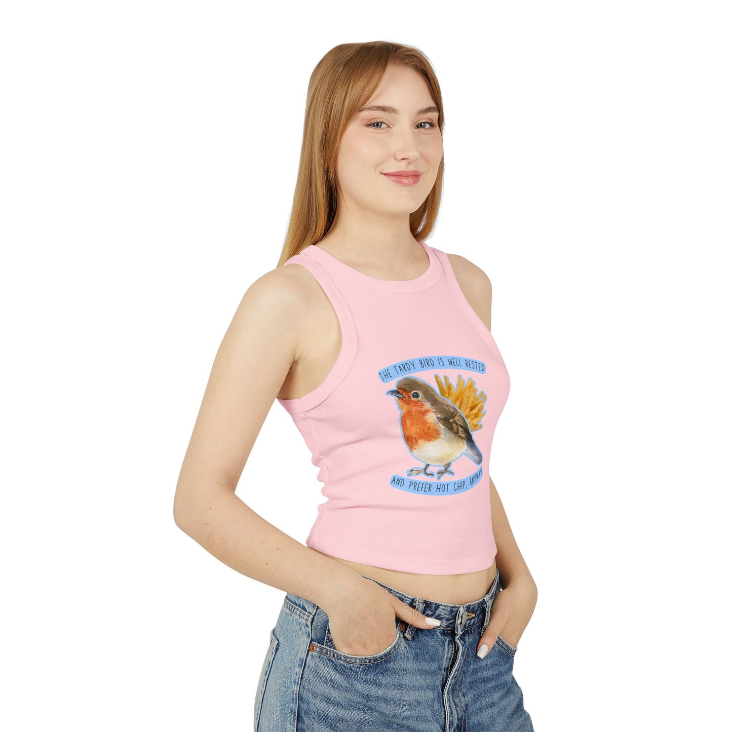 Tardy Bird Micro Tank Top