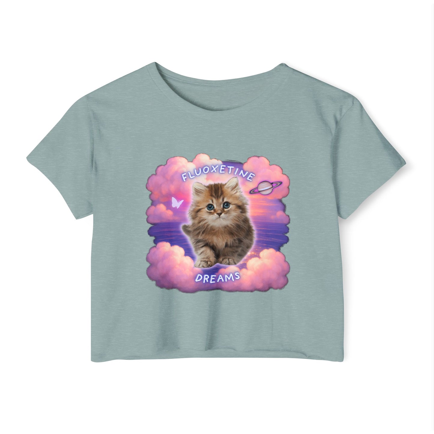 Fluoxetine Dreams Crop Top
