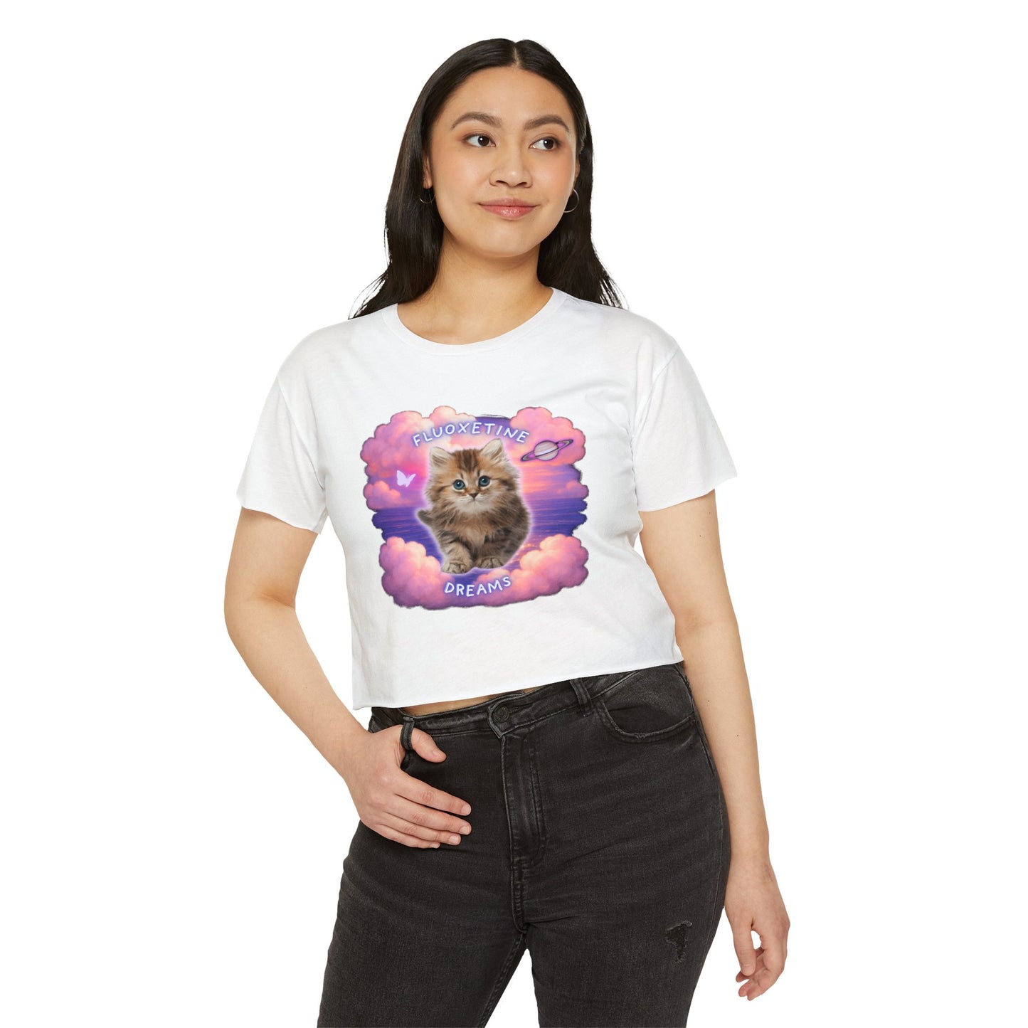Fluoxetine Dreams Crop Top