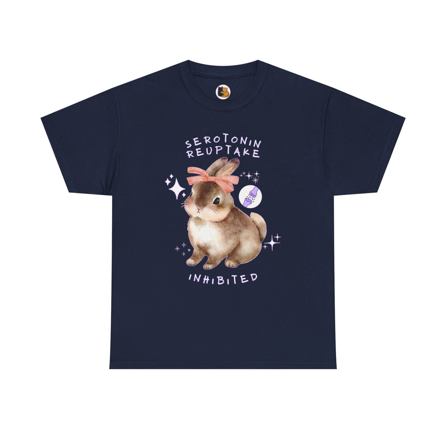 Serotonin Reuptake = Inhibited Tee