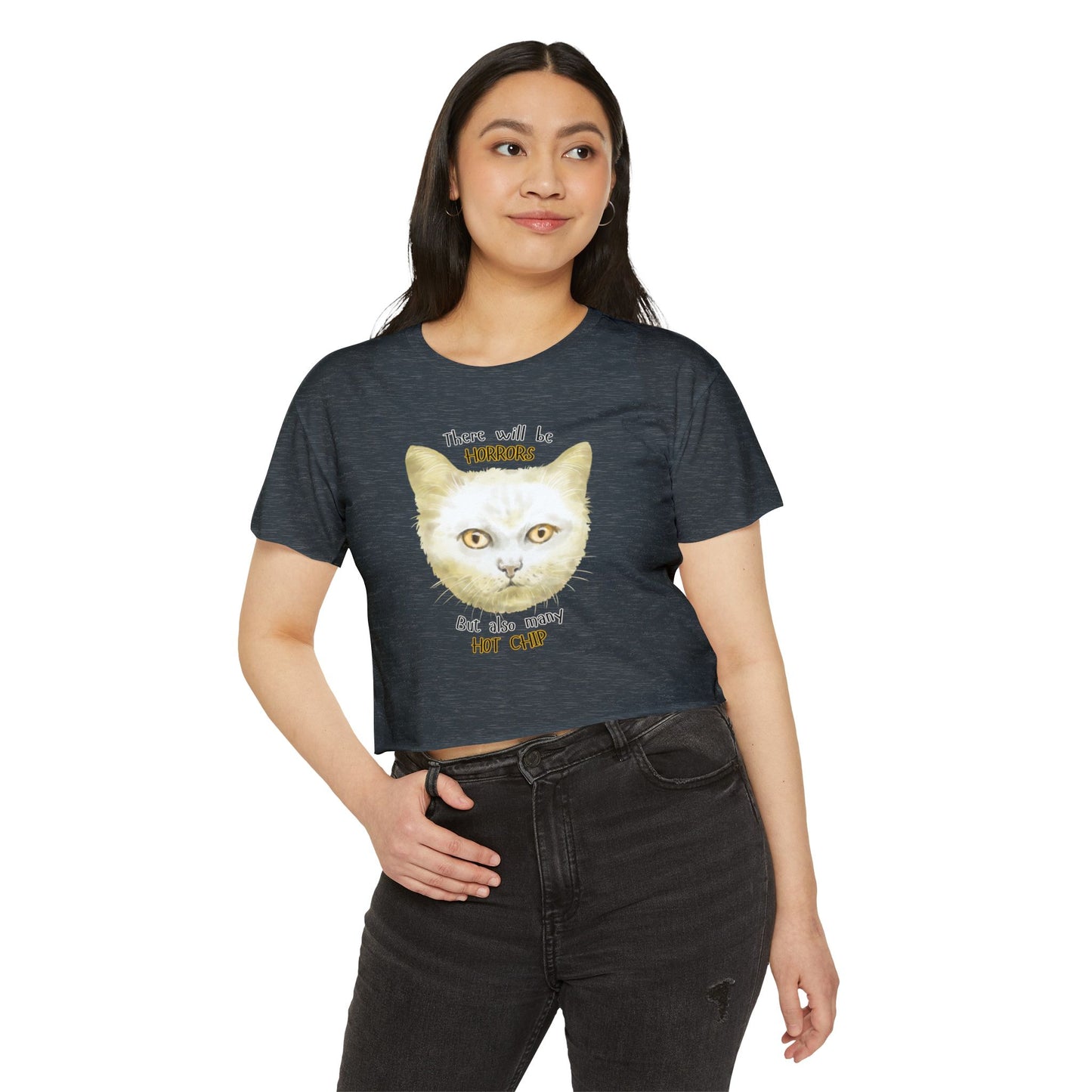 There Will Be Horrors Crop Top