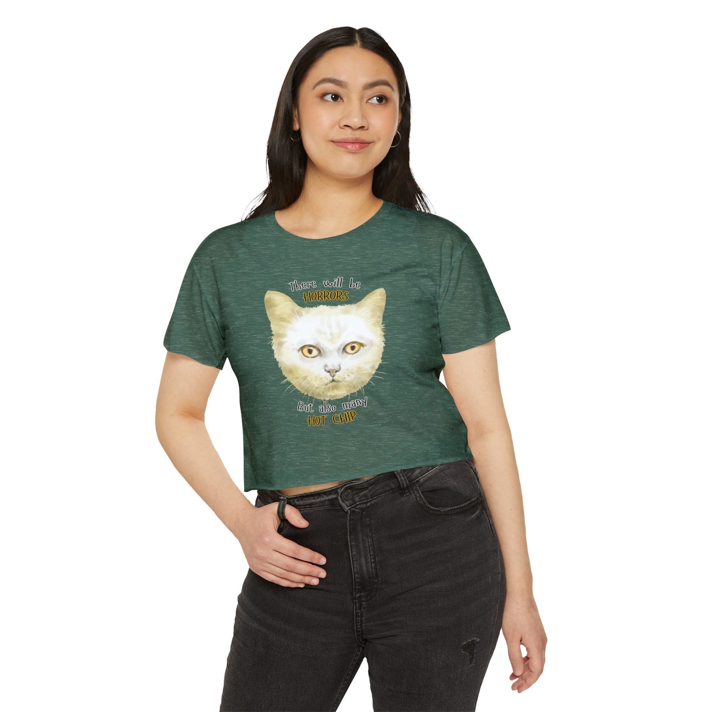There Will Be Horrors Crop Top