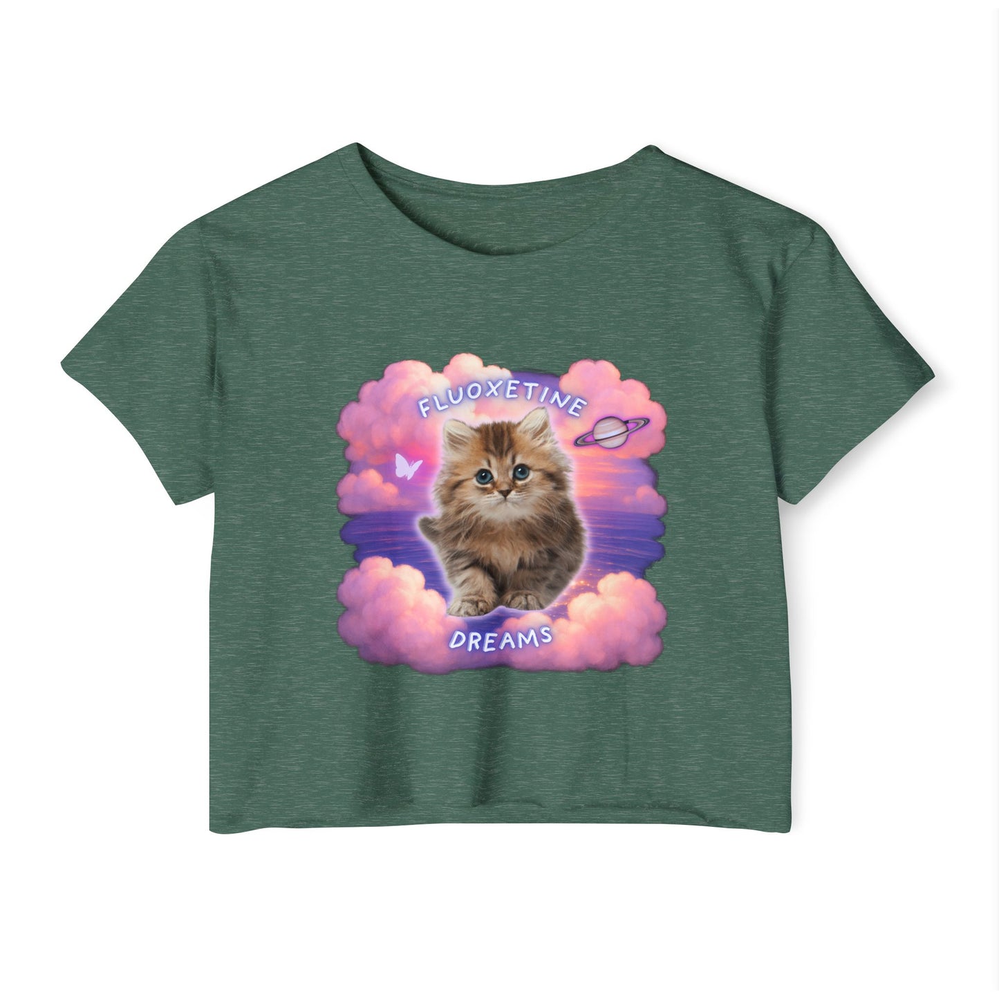 Fluoxetine Dreams Crop Top