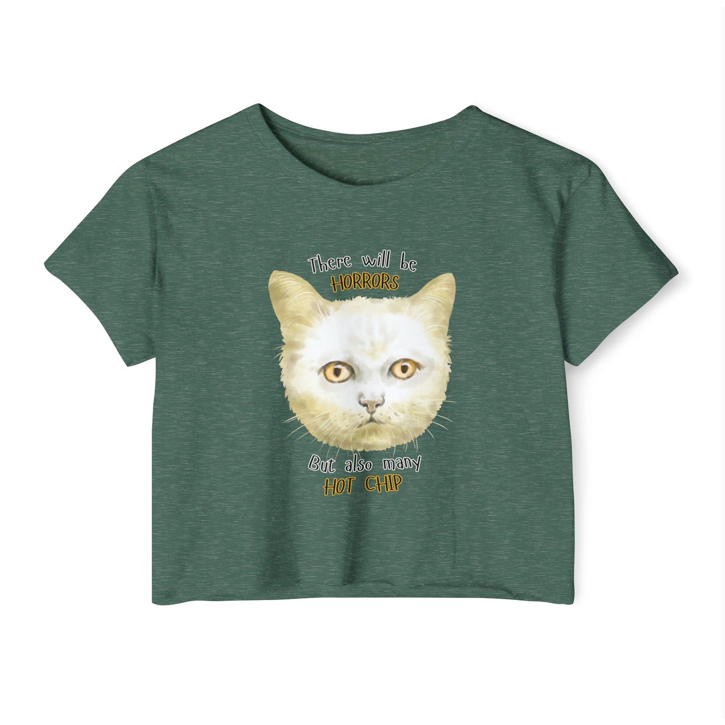 There Will Be Horrors Crop Top