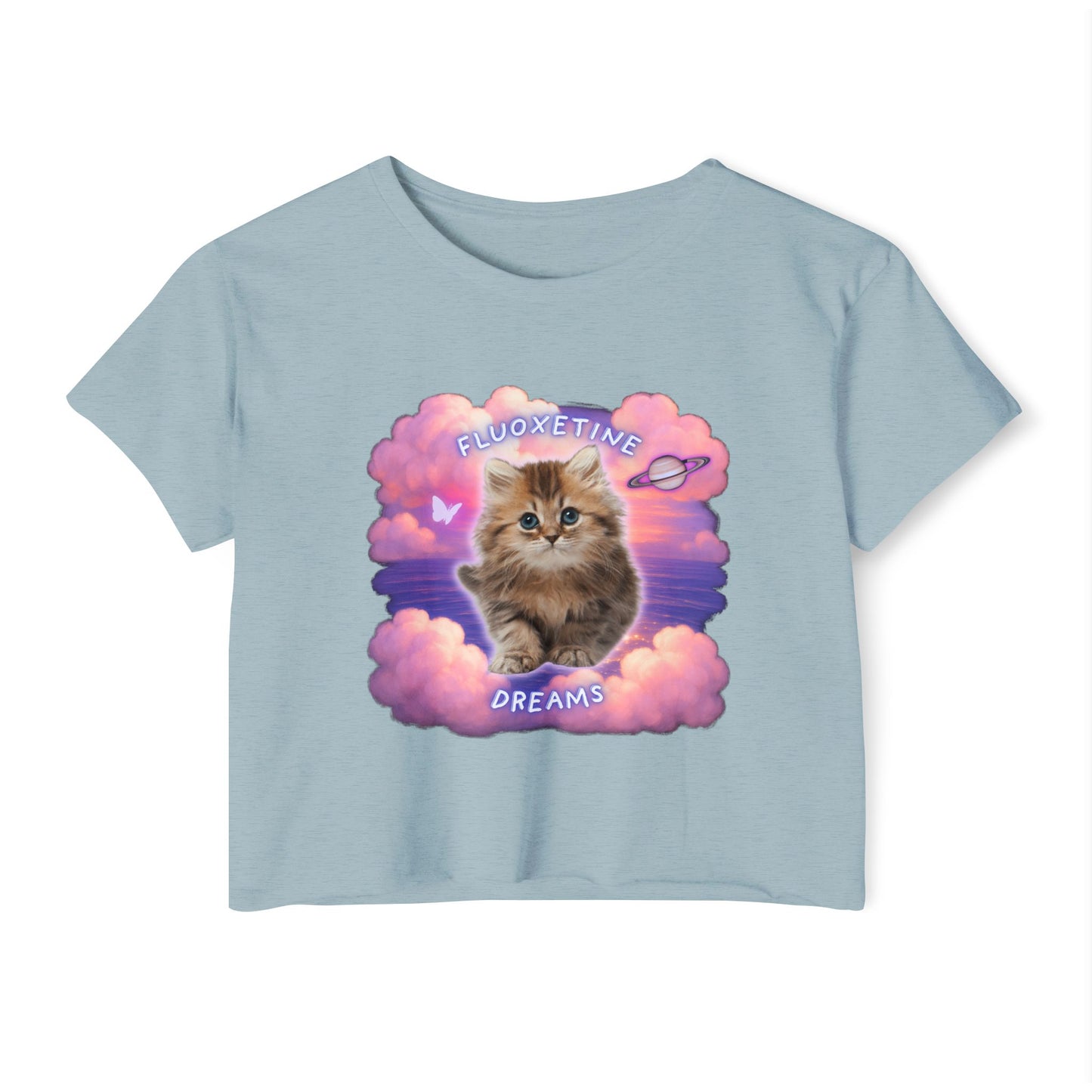 Fluoxetine Dreams Crop Top