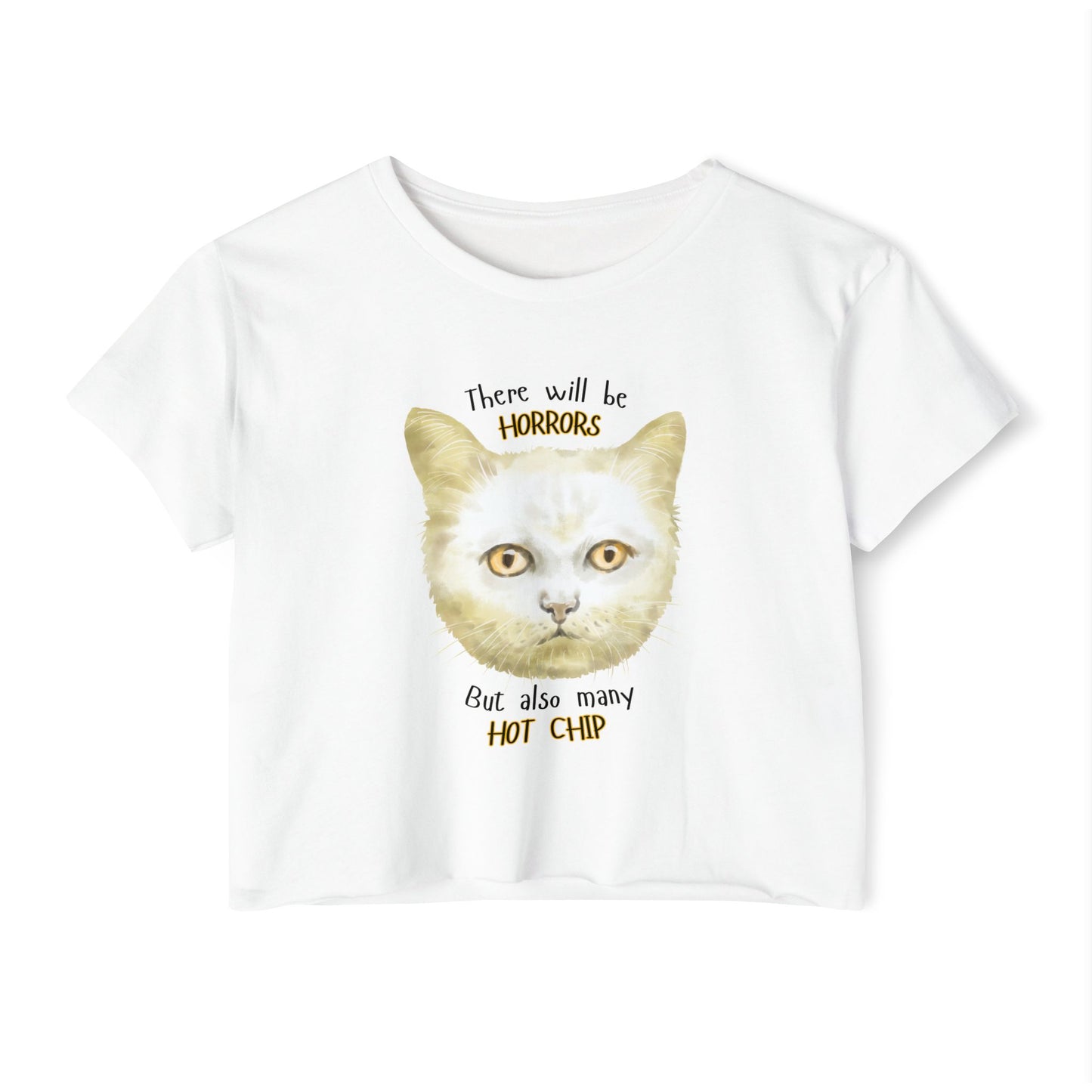 There Will Be Horrors Crop Top