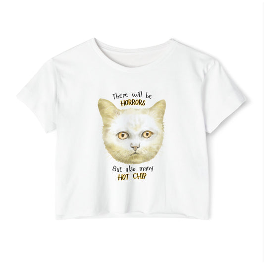 There Will Be Horrors Crop Top