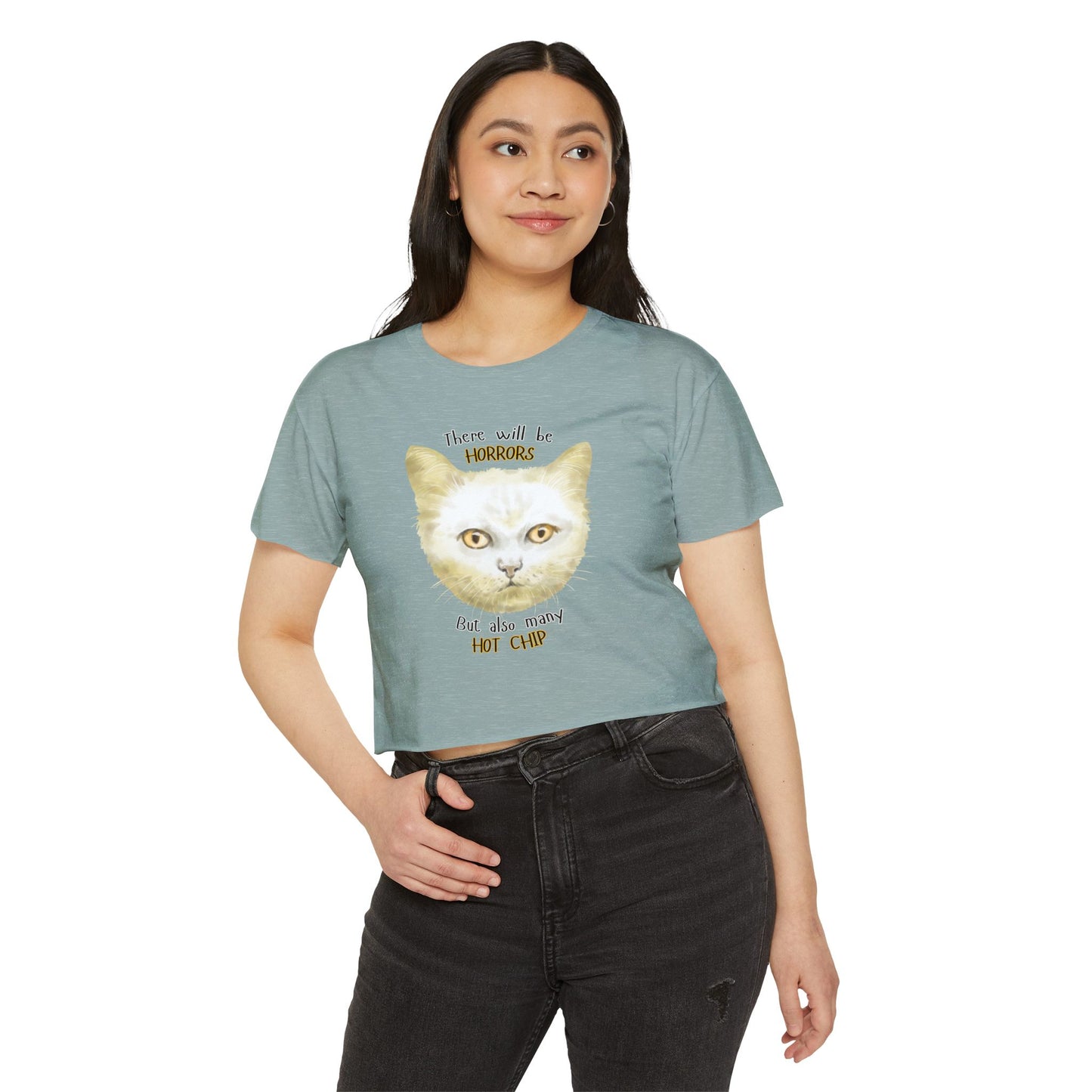 There Will Be Horrors Crop Top