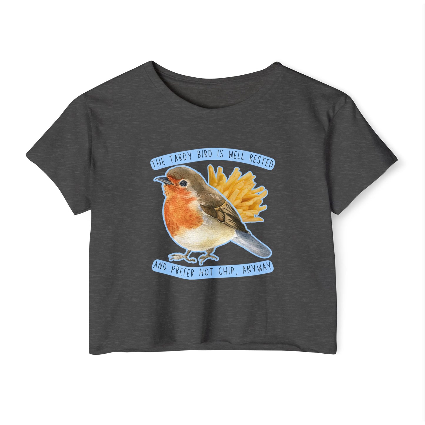 Tardy Bird Crop Top