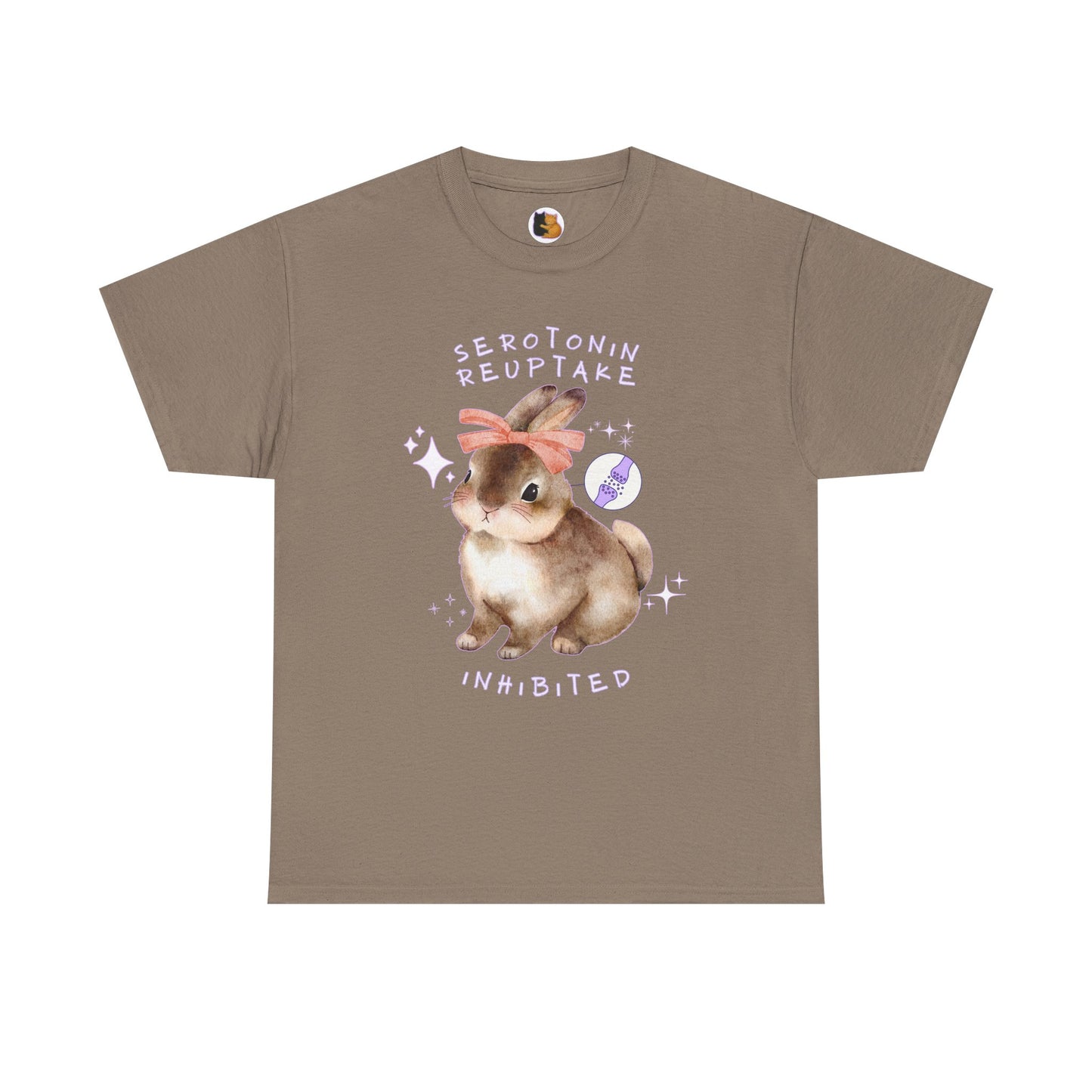 Serotonin Reuptake = Inhibited Tee