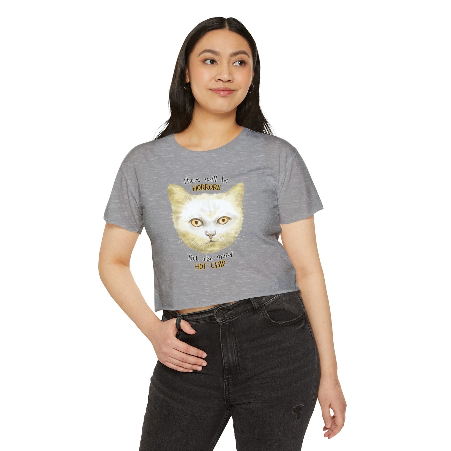There Will Be Horrors Crop Top
