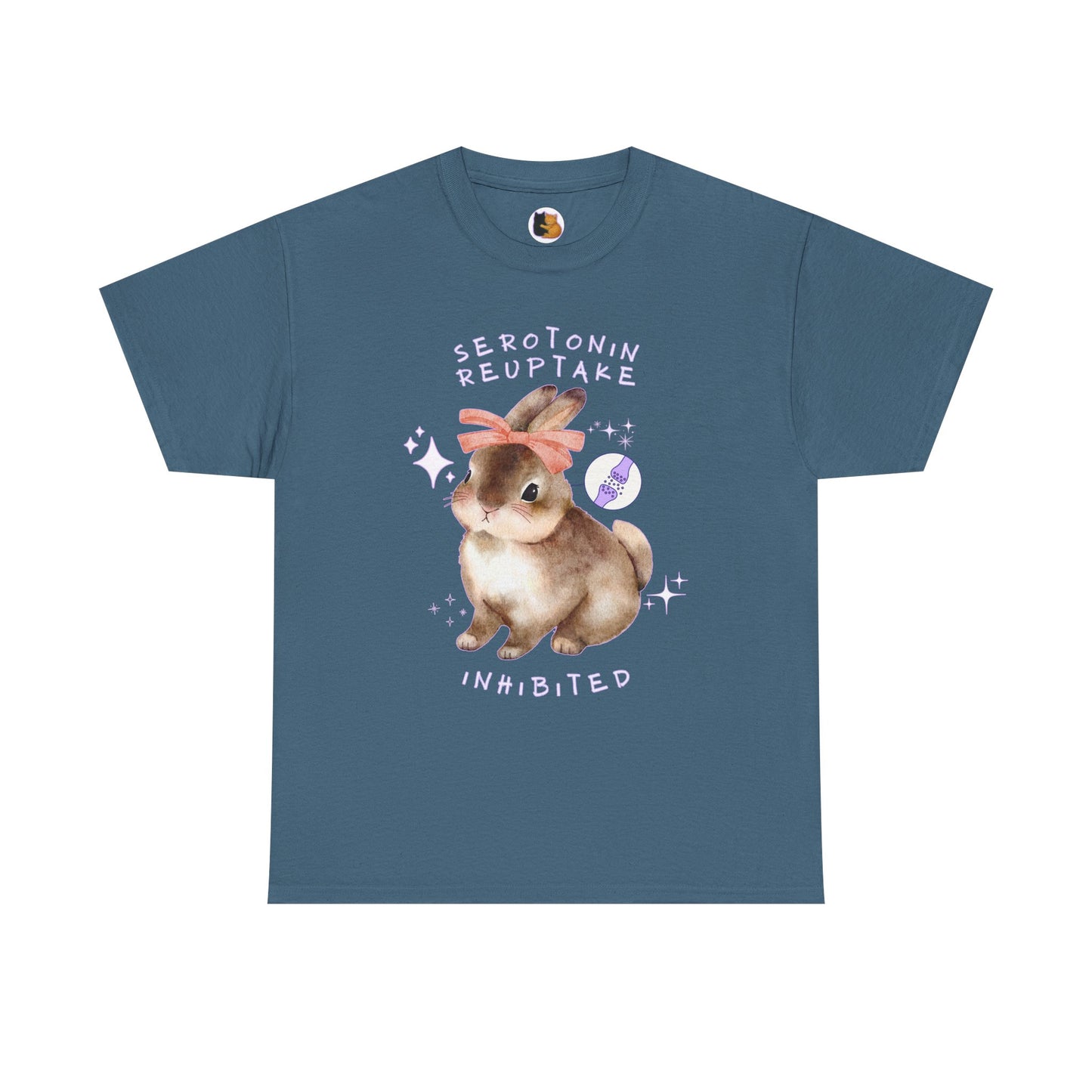 Serotonin Reuptake = Inhibited Tee