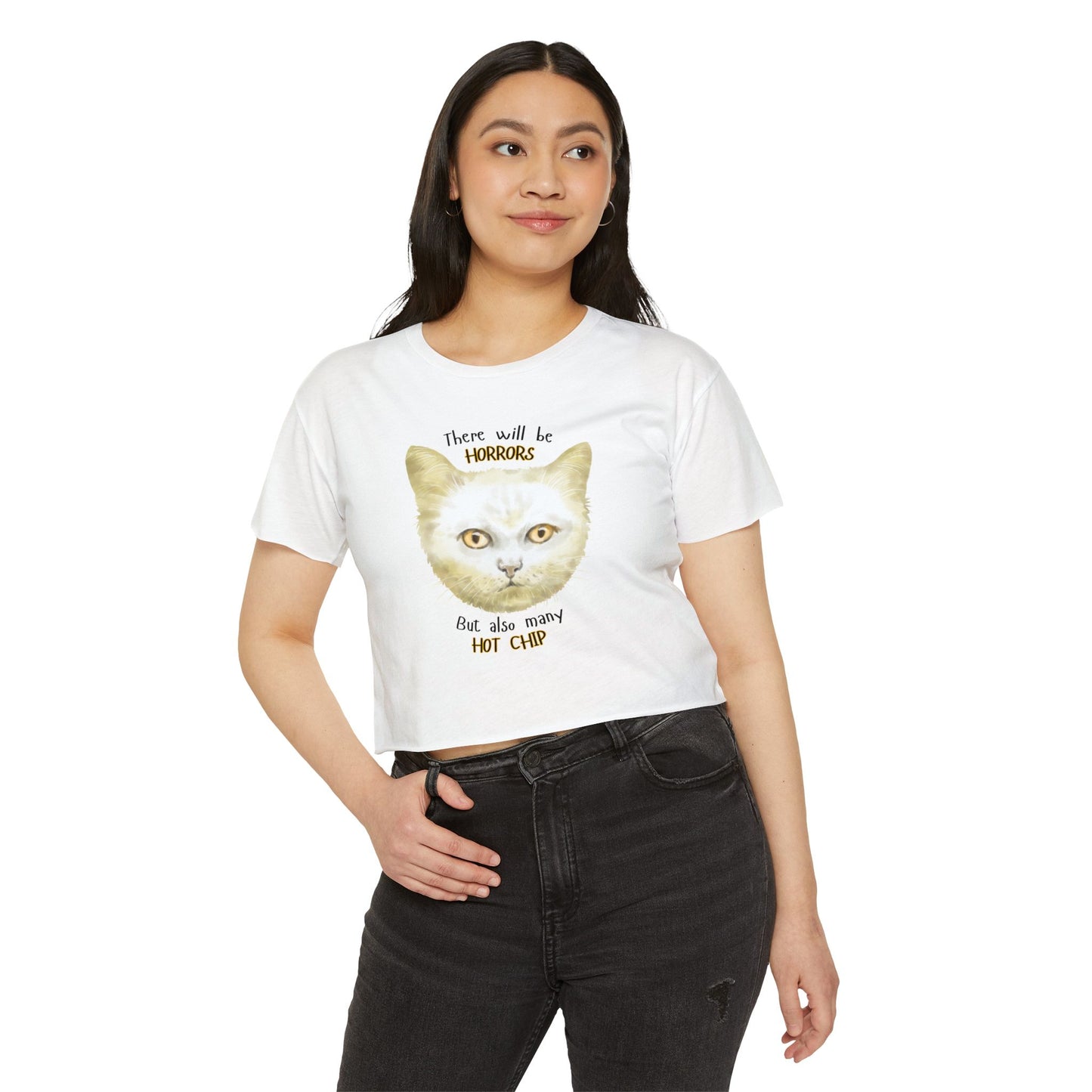 There Will Be Horrors Crop Top